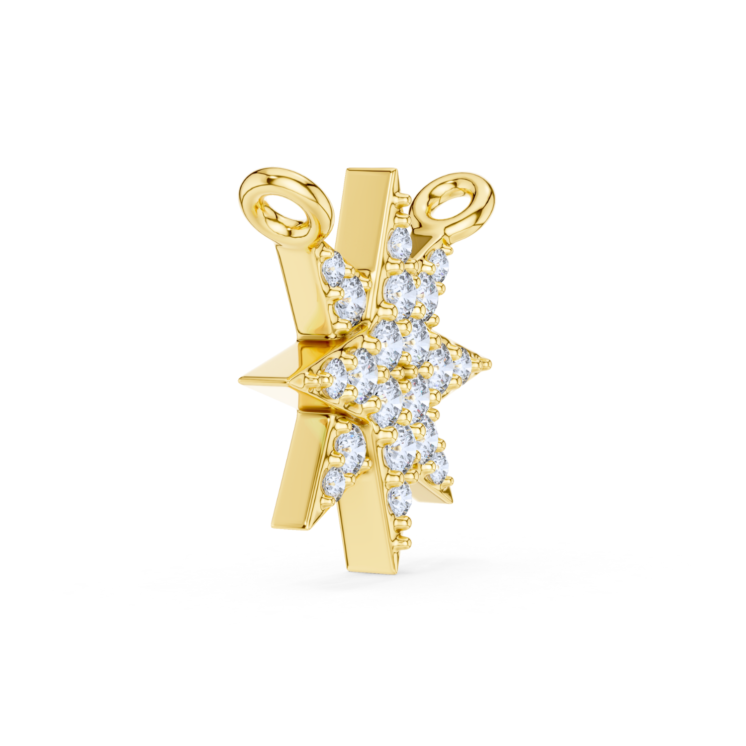 North Star Diamond Pendant