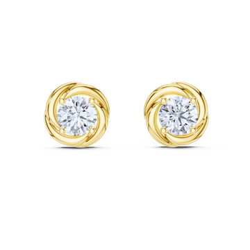 Enchanted Weave Diamond Studs