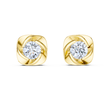 Blooming Aura Diamond Studs