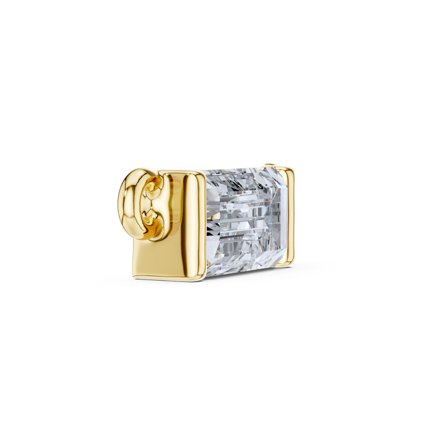 Sleek Bar Diamond Pendant