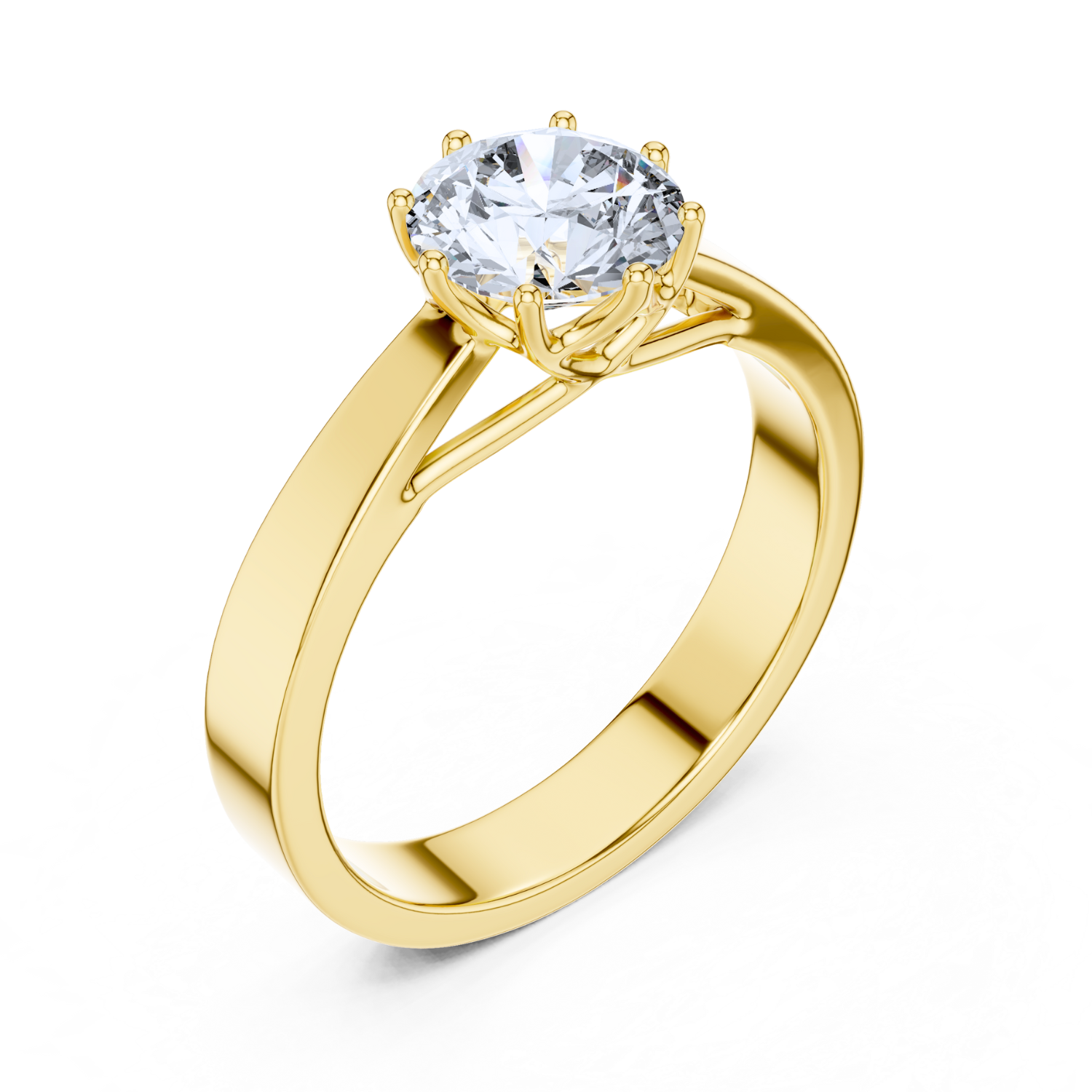 Classic Solitaire Diamond Ring