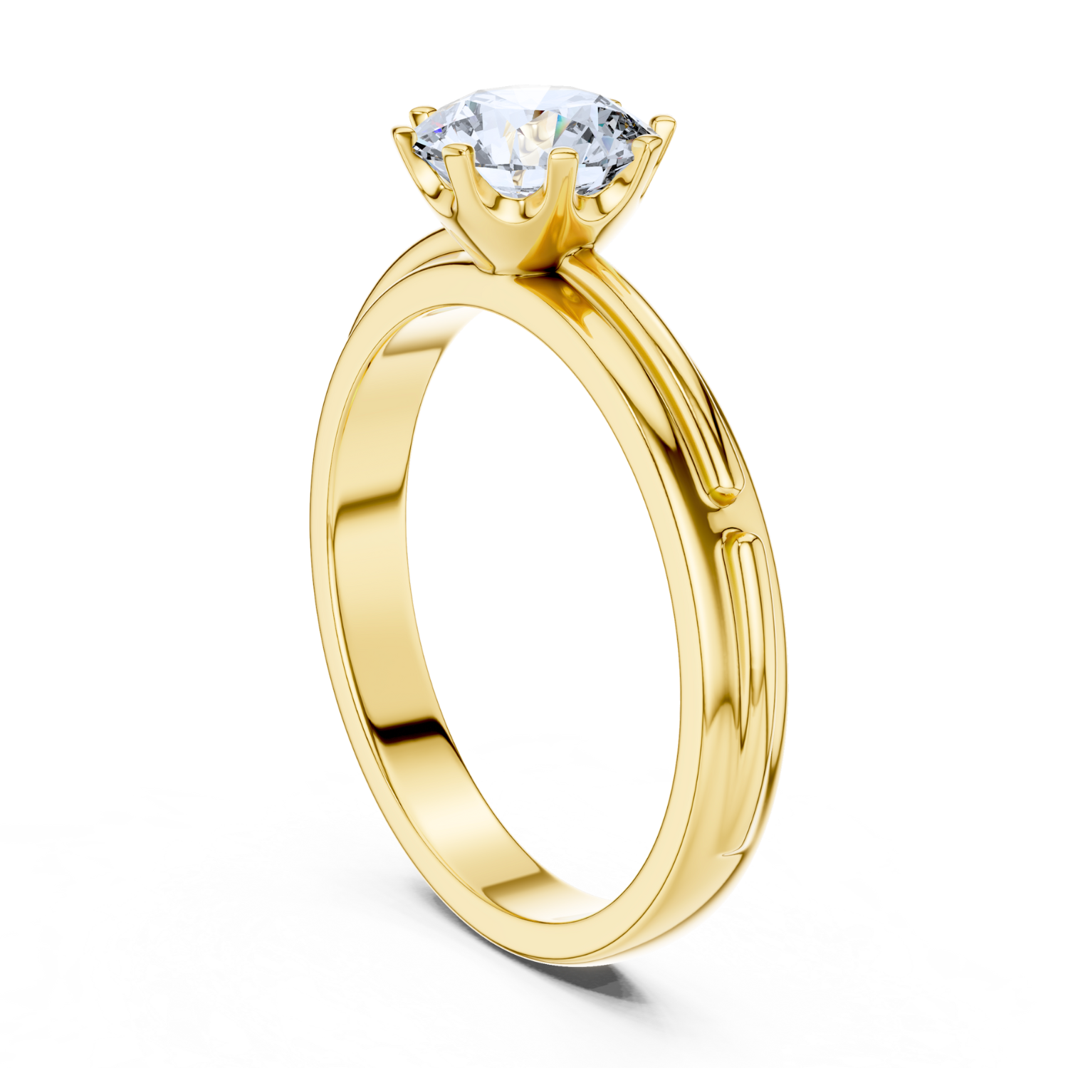 Classic Elegance 8-Prong Solitaire Ring