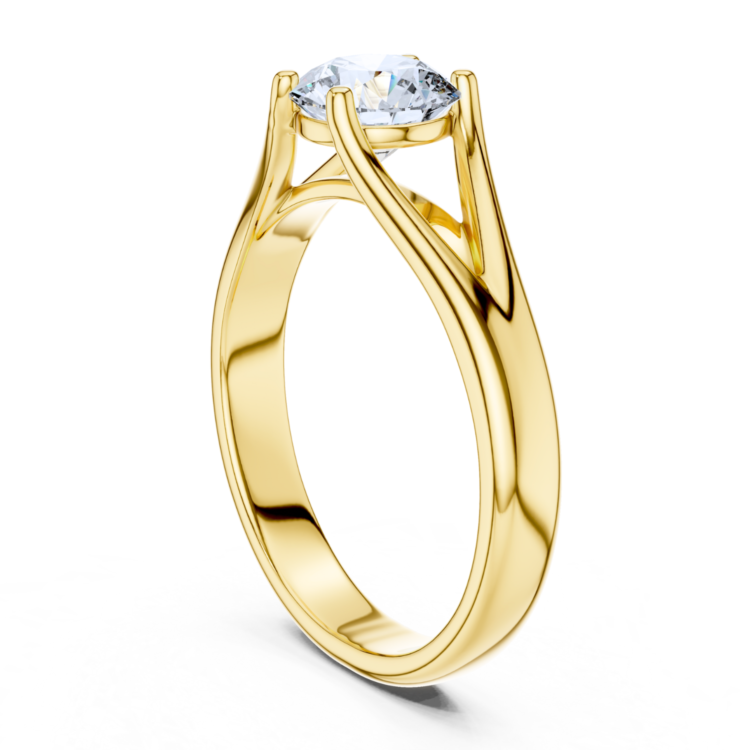 Majestic Cathedral Solitaire Ring