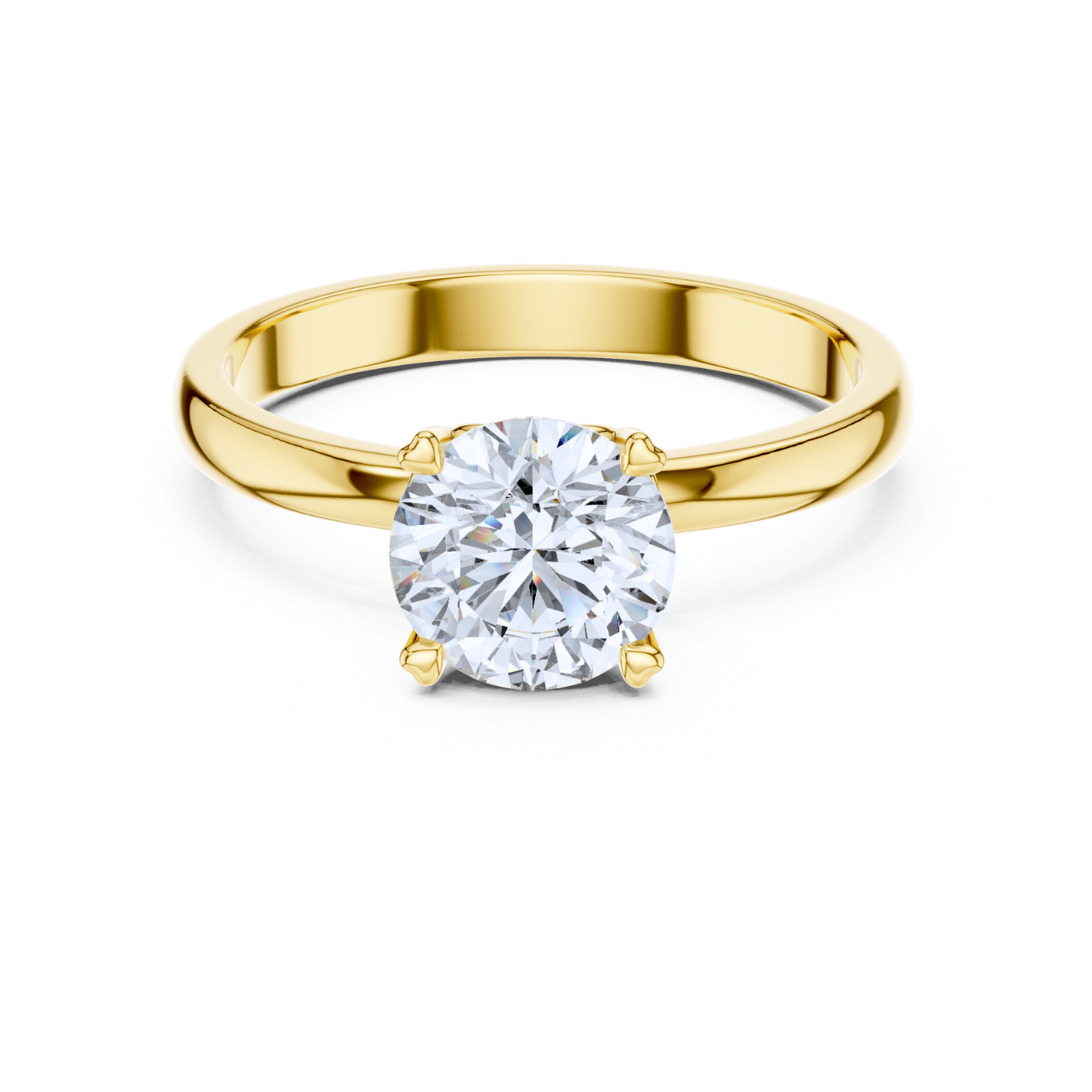 Bloom Solitaire Ring