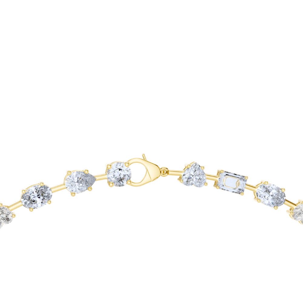 Radiant Harmony Tennis Necklace