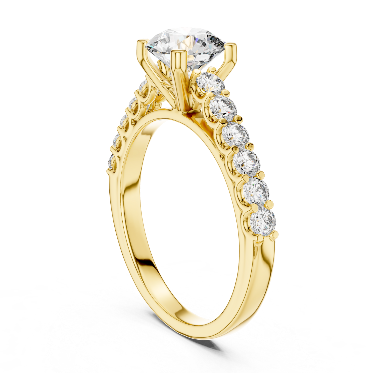 Classic Pave Diamond Ring