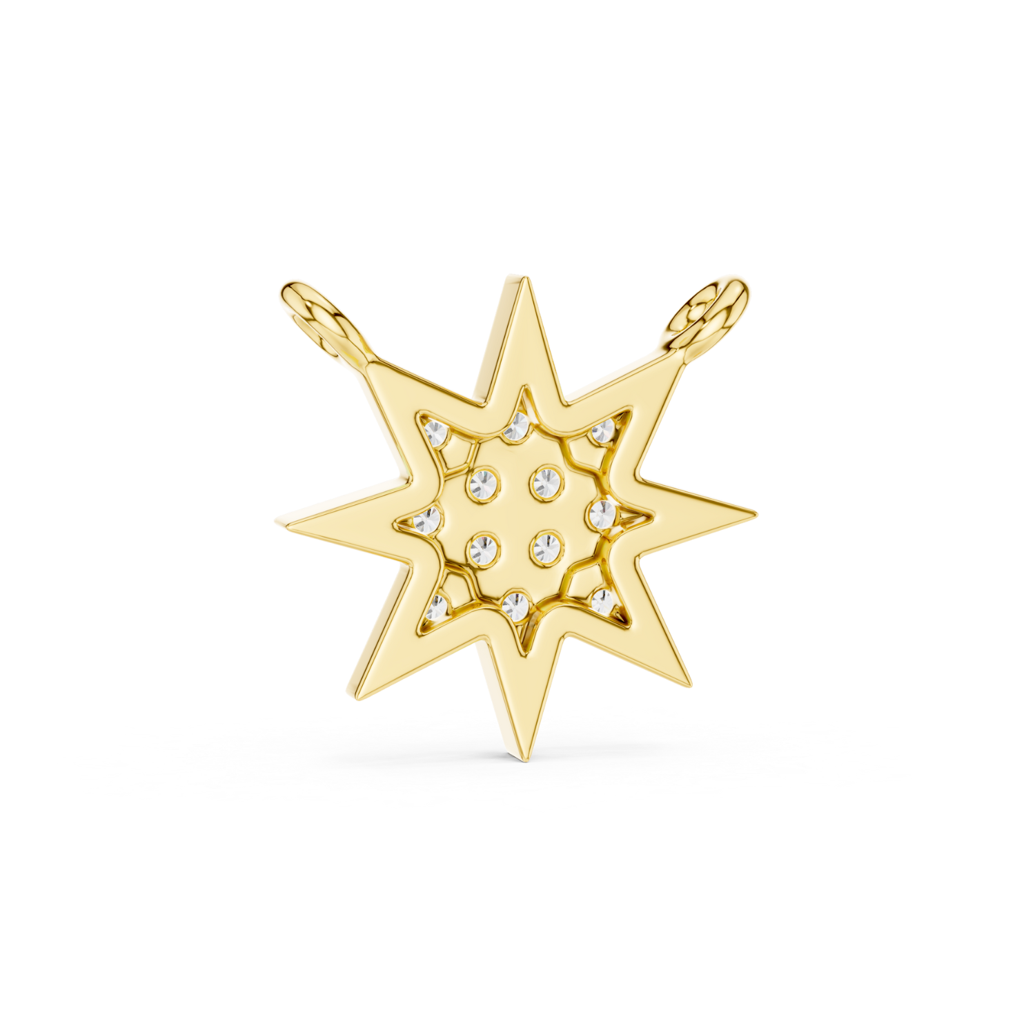 North Star Diamond Pendant