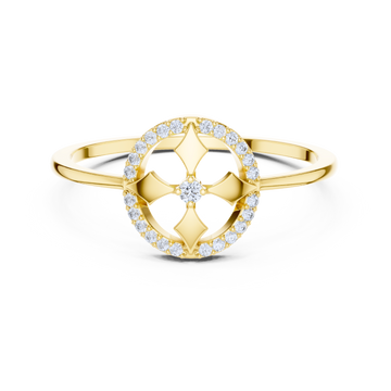 Celestial Radiance Diamond Ring